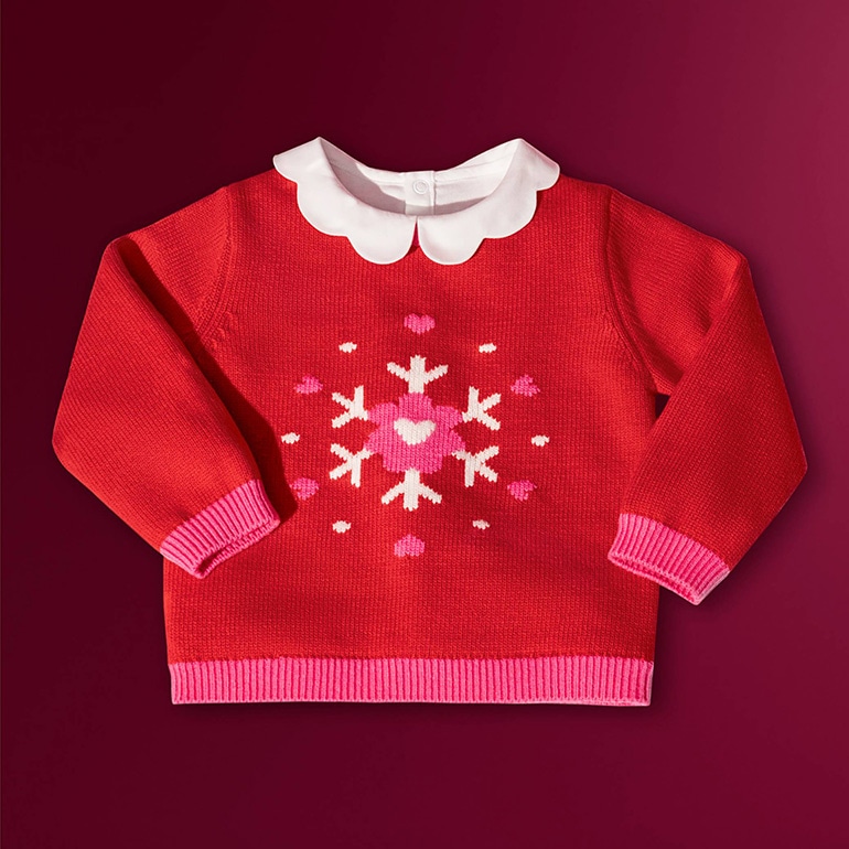 Voir le pull bébé fille esprit