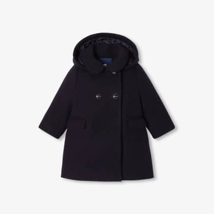 Manteau bébé fille marine