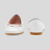 Ballerines en cuir enfant fille