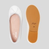 Ballerines en cuir enfant fille