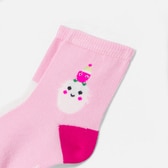 Duo de chaussettes de Noël bébé fille